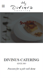 Mobile Screenshot of divinuscatering.com